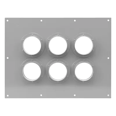 Placa Pasamuro con Capacidad de 6 Botas de 4