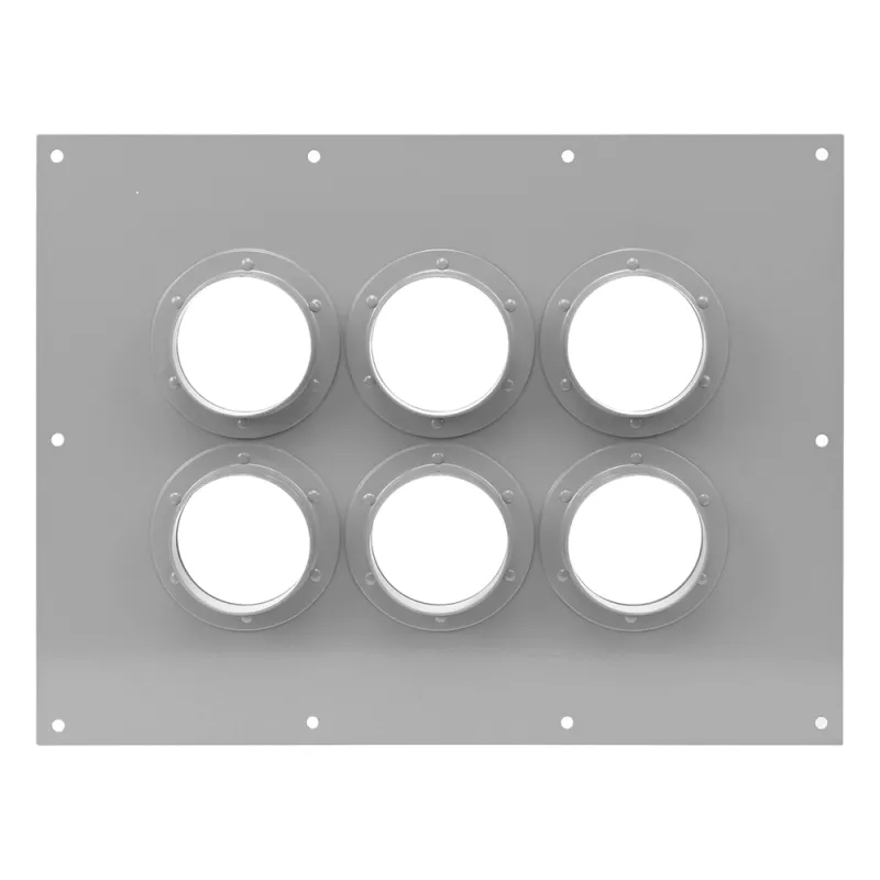 Placa Pasamuro con Capacidad de 6 Botas de 4