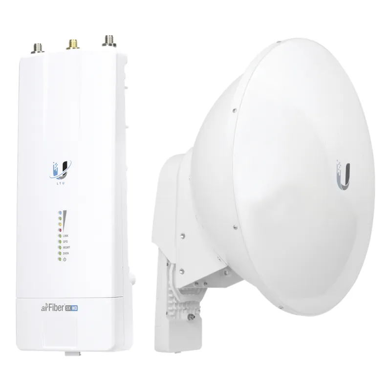 Airfiber Kit AF5X-HD con Antena Fiber 23 dBi Slant-45