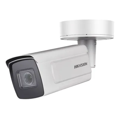 (Reconocimiento de Marca, Modelo, Color, Placa) Bala IP 4 Megapixel / Lente Mot. 2.8 a 12 mm / ANPR / Reconocimiento y Captura de Placas Vehiculares / WDR 140 dB / IP67 / IK10 / 50 mts IR EXIR / Micro SD