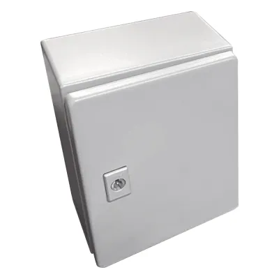 Gabinete de Acero, Nema 4-IP 65 de 80 x 100 x 30 cm con Platina.