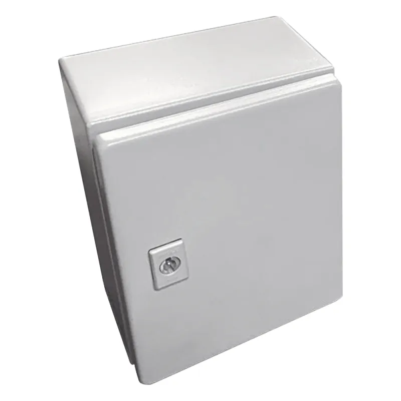 Gabinete de Acero, Nema 4-IP 65 de 80 x 100 x 30 cm con Platina.