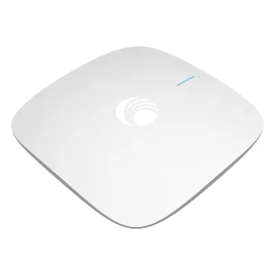 Punto de Acceso Wi-Fi para interior / Omnidireccional cnPilot e410 / Doble banda (2.4 y 5 Ghz) / MU-MIMO 2x2 / Antena Beamforming / Hasta 256 Clientes / Hasta 1.2 Gbps / Gestión centralizada desde nube cnMaestro