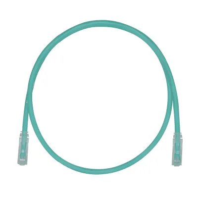 Cable de Parcheo TX6, UTP Cat6, 24 AWG, CM, Color Verde, 4.88 Metros (16 Pies)