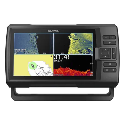 Ecosonda STRIKER Vivid 9sv / Pantalla a Color 9" / Sonda CHIRP Tradicional / ClearVü y SideVü / GPS de Alta Sensibilidad / Quickdraw Contours / Transductor GT52HW-TM Incluido / IPX7