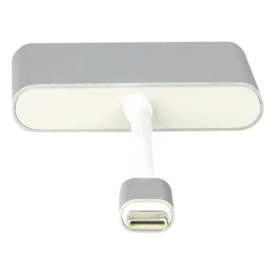 Adaptador Multipuerto USB-C 3.1 A HDMI 4K / USB 3.0 / USB – C / Alta Velocidad de Transmisión de Datos / Admite Carga Rápida (PD) en el Puerto USB – C