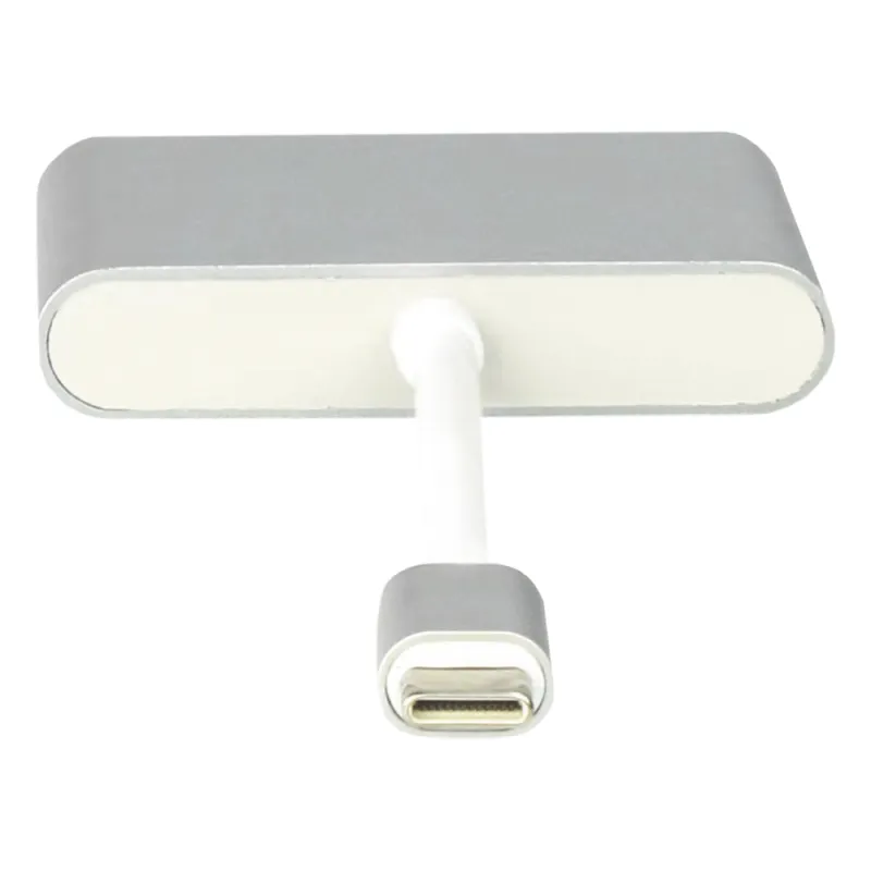 Adaptador Multipuerto USB-C 3.1 A HDMI 4K / USB 3.0 / USB – C / Alta Velocidad de Transmisión de Datos / Admite Carga Rápida (PD) en el Puerto USB – C