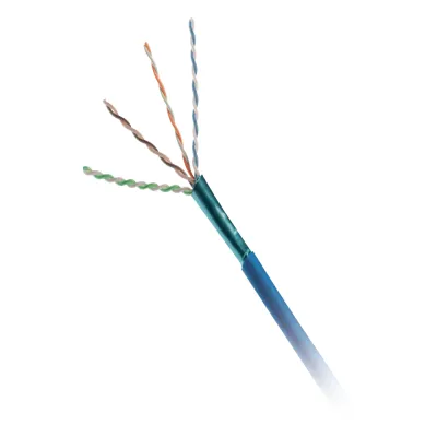 Bobina de Cable UTP de 4 Pares, Vari-MaTriX, Cat6A, 23 AWG, CMP (Plenum), Color Azul, 305 Metros (1000 Pies)