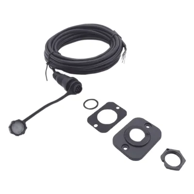 Cable de 19 m para conexión de micrófono de mano HS-100 a radio RS100.