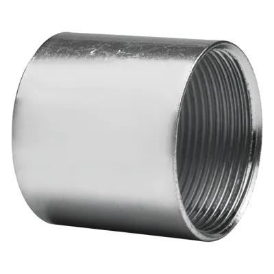 Cople Cédula 40 de 3/4" (21 mm) con Rosca / Etiqueta Naranja.