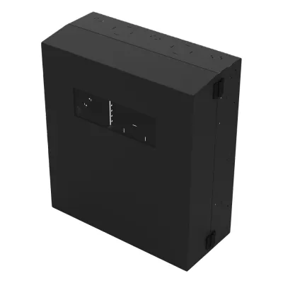 Gabinete de Pared con Rack Horizontal de 6 UR, con Ventanilla de Inspección, Se envía el Gabinete Armado.