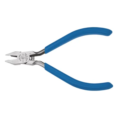 Pinzas de Corte Diagonal de 10.8 cm (4"), con Cortador de Cable Cinta de Níquel para uso Electrónico