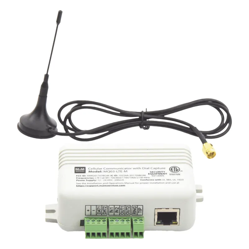 Comunicador DUAL ETHERNET + 4GLTEM/5G / 2 ENTRADAS Y 2 SALIDAS / Programación Remota / 1 Año de servicio GRATIS