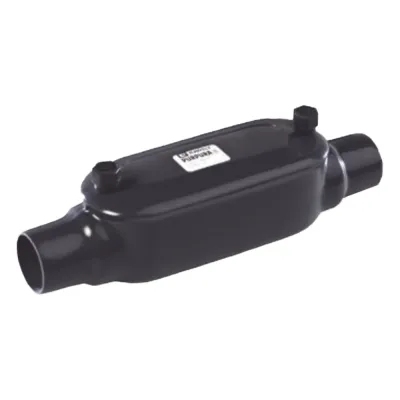 Caja Ovalada tipo C con Recubrimiento Exterior de PVC de 3/4" (19 mm).
