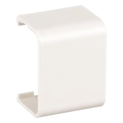 Unión recta, para uso con canaleta LD10/LDPH10, material ABS, Color Blanco Mate