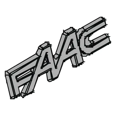 Logotipo de Plastico Para Equipos FAAC