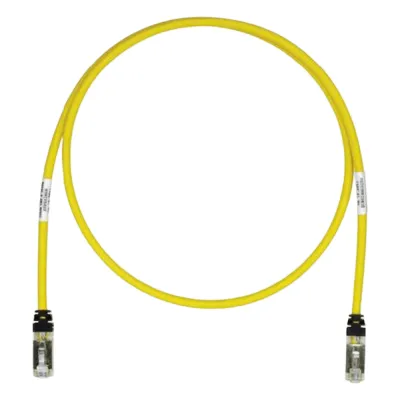 Patch Cord Cat6A, Blindado S/FTP, CM/LS0H, 5.18 Metros (17 Pies), Color Amarillo
