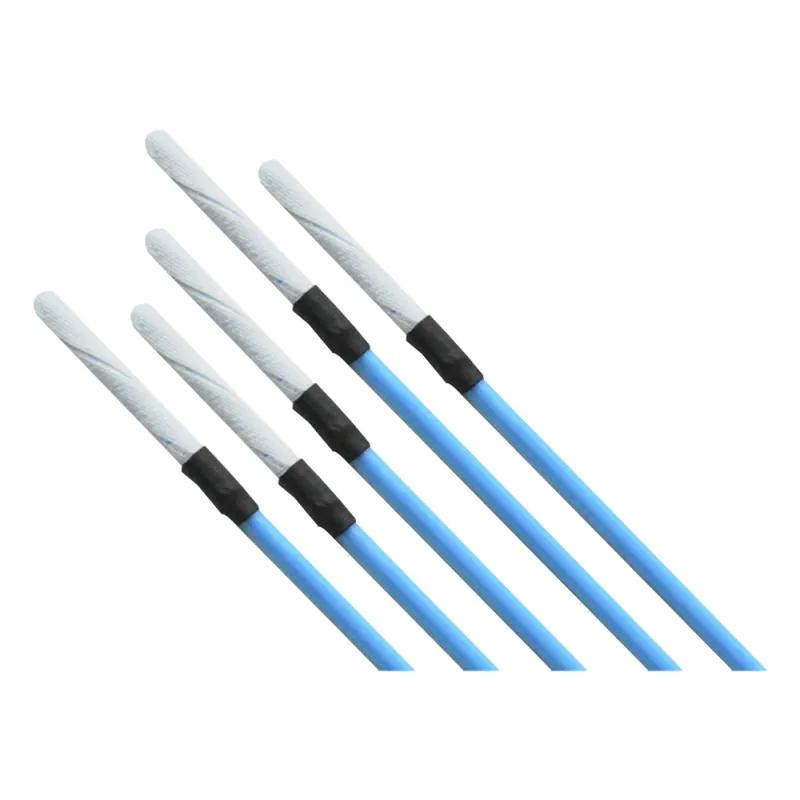 Hisopos para Limpieza de Puertos de Fibra Óptica 2.5 mm para Adaptadores SC, ST y FC, 100 Piezas
