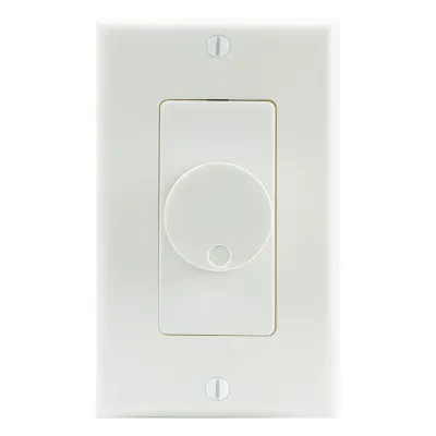 Perilla de control de volumen | 100W | igualación de impedancia | placa frontal de estilo decorativo | almendra/marfil/blanco incluida