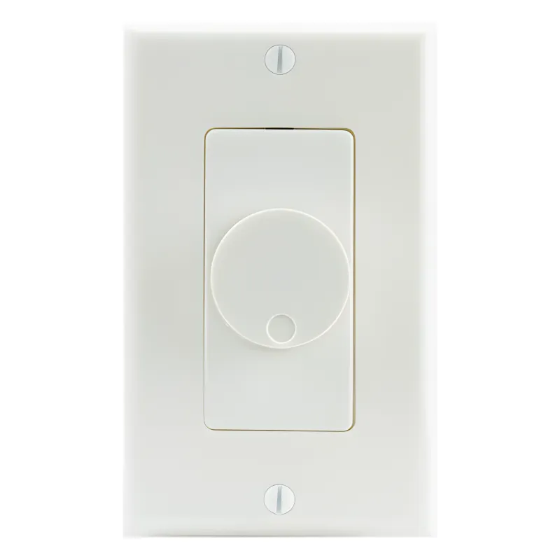 Perilla de control de volumen | 100W | igualación de impedancia | placa frontal de estilo decorativo | almendra/marfil/blanco incluida
