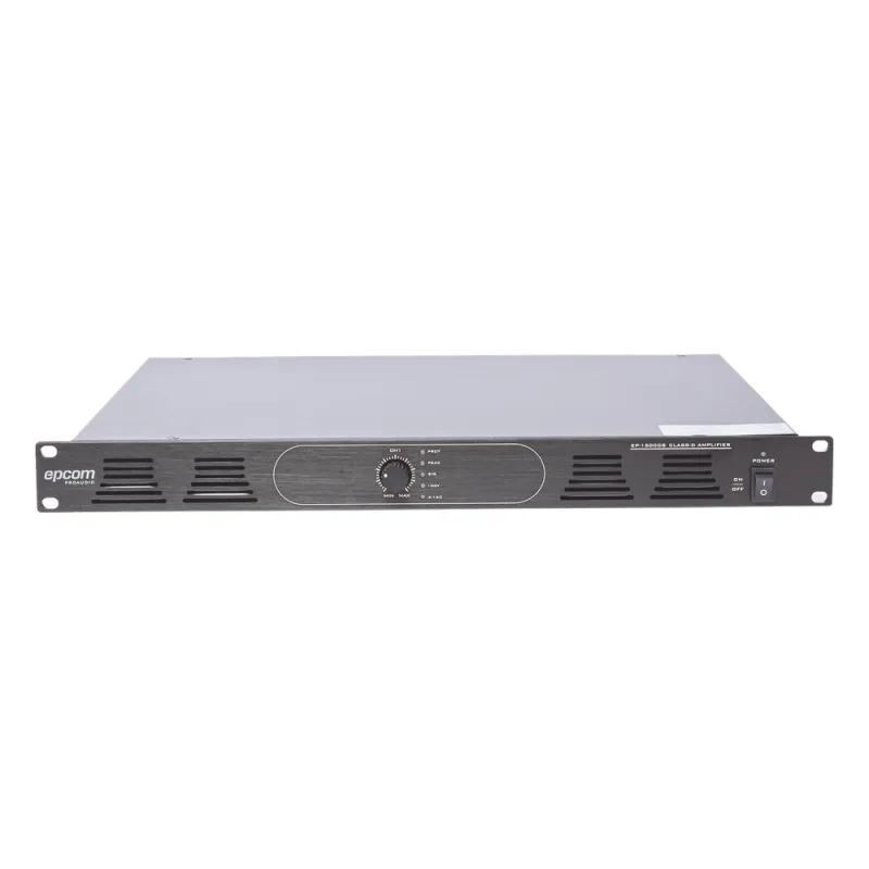 Amplificador de Audio Reforzador | 1 canal | 500w | Clase D | Salida 100V / 4-16Ω | Montaje en rack
