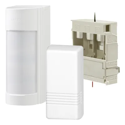 Kit Detector Inalámbrico para Exterior VXI-R / Transmisor Honeywell 5816 / Caja de Baterías RBB01 / 12 m / 90° / PIR / IP55