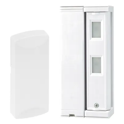 Sensor de Movimiento Inalambrico/ Tipo Cortina / Ajuste de detección 2m o 5m / 100% Exterior / Inalámbrico / Incluye transmisor SFWST232 para paneles Honeywell / Proteja fachadas, puertas, ventanas, balcones y mas!