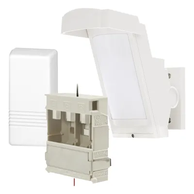 Detector de Movimiento PIR Antimascara / 100% Exterior / Inalámbrico / Hasta 12 metros a 85°; de cobertura/ Instalación a 3 metros / Incluye transmisor 5816 para paneles Honeywell
