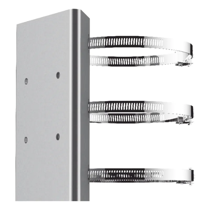 Montaje de Poste para PTZ / Acero Inoxidable / Compatible con PTZ HIKVISION