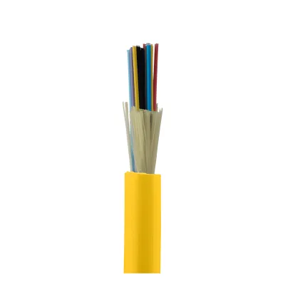 Cable de Fibra Óptica de 24 Hilos, Monomodo OS2 9/125, Interior, Tight Buffer 900um, No Conductiva (Dieléctrica), OFNR (Riser), Precio Por Metro