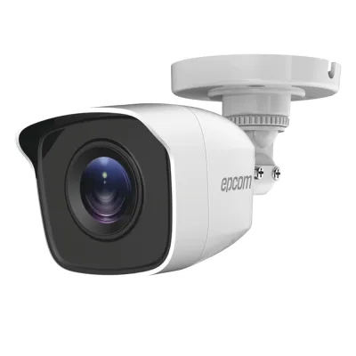Bala TURBOHD 5 Megapíxel / Lente 2.8mm (85° de Visión) / Exterior IP66 / IR EXIR 20 mts / TVI-AHD-CVI-CVBS / Policarbonato