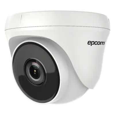 Turret TURBOHD 5 Megapíxel / 85° de Visión / Lente 2.8 mm / Interior / IR EXIR 20 mts / TVI-AHD-CVI-CVBS / Policarbonato