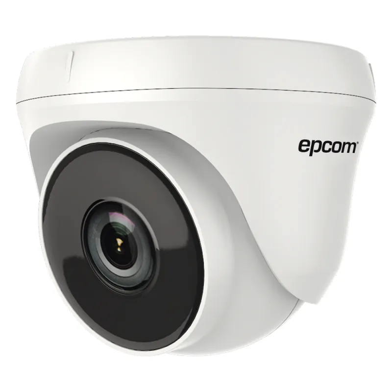 Turret TURBOHD 5 Megapíxel / 85° de Visión / Lente 2.8 mm / Interior / IR EXIR 20 mts / TVI-AHD-CVI-CVBS / Policarbonato