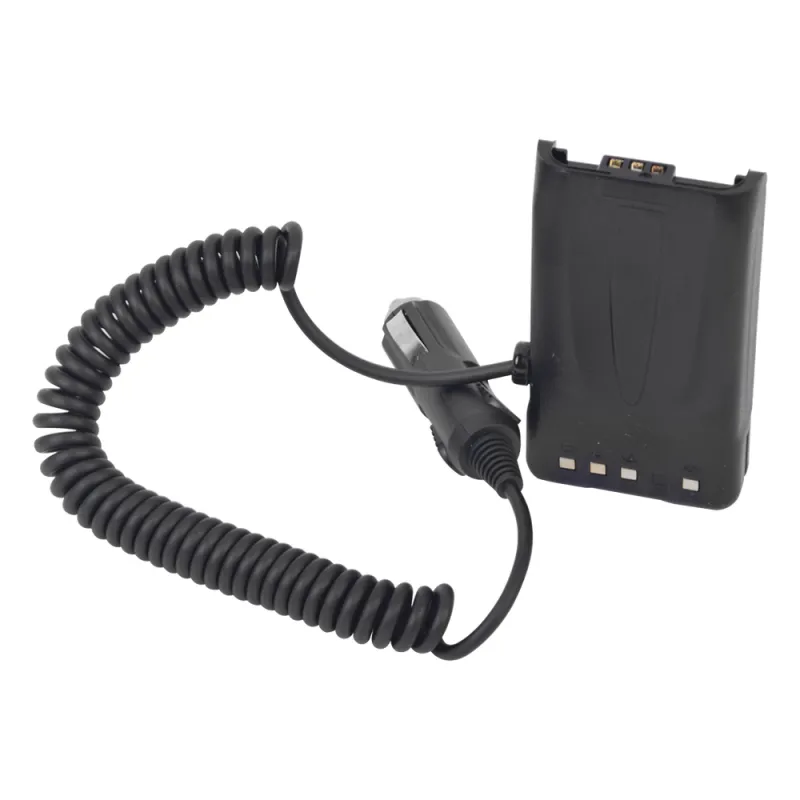 Cable Adaptador para Corriente de encendedor de cigarrillos vehicular para radios Kenwood NX220/320, TK2140/ 3140/2160/ 3160/ 2360/ 3360/ 2170/ 3170 alternativa para batería KNB57