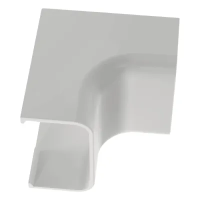 Esquinero interior, para uso con canaleta LD10, material ABS, Color Blanco