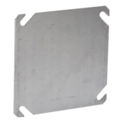 Tapa Cuadrada Ciega de 4".