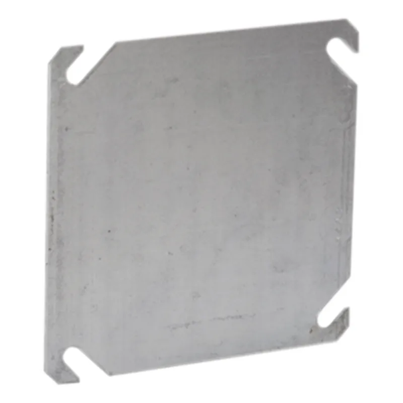 Tapa Cuadrada Ciega de 4".