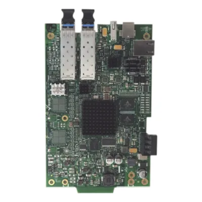 Módulo de comunicación de red de alta velocidad con interfaz de fibra óptica multimodo, para conectar paneles NOTIFIER a la red NOTI-FIRE-NET