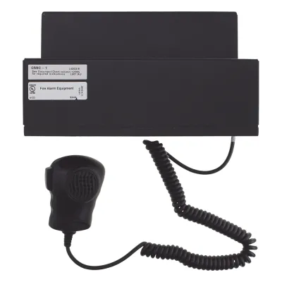 Módulo de micrófono opcional para chasis CA-1, para megafonía de emergencia con el procesador de audio digital DVC-EM de NOTIFIER