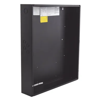 Gabinete metálico (backbox) de dos niveles para amplificadores y fuentes de alimentación / serie EQ ONYX de NOTIFIER / negro