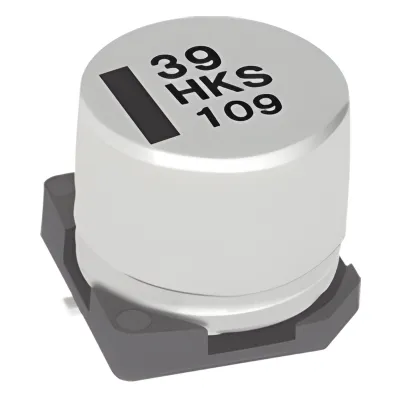 Capacitor Electrolítico de 1 µFd, SMT para Monitor RAMSEY COM-3010.