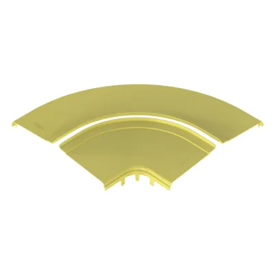Tapa Opcional para Ángulo Recto de 90° Horizontal FRRA12X4LYL, Color Amarillo