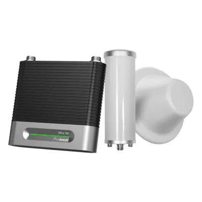 KIT Amplificador de Señal Celular 4G/ 3G, OFFICE 100 | Mejora la Señal Celular de Múltiples Operadores | Cubre áreas de hasta 1200 m²