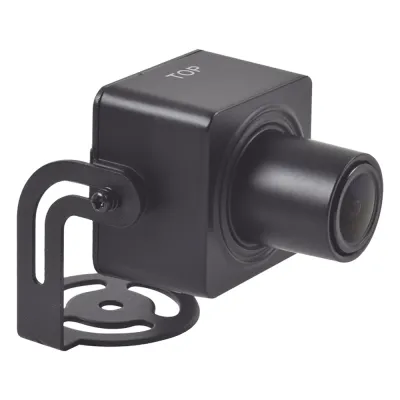 Cámara Oculta IP 2 Megapixel / Lente 2.8 mm / H.265+ / Interior / WDR / 12 Vcc / Ultra Baja Iluminación / Entrada de Audio