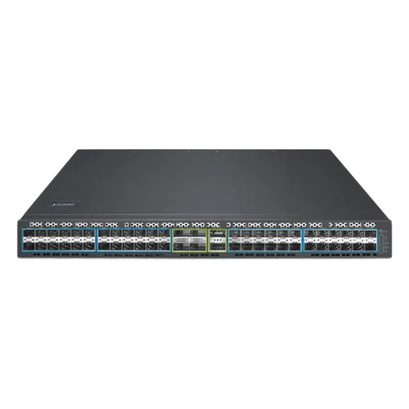 Switch Administrable Stacking Capa 3 de 48 puertos SFP de 10G+, 2 Puertos QSFP+ de 40G, 4 Puertos QSFP28 de 100G, Capacidad de Conmutación de Hasta 1.92Tbps