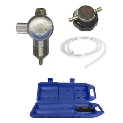 Kit de calibración con sensor catalítico para gases combustibles, incluye regulador, tubing y estuche, para transmisor XNX