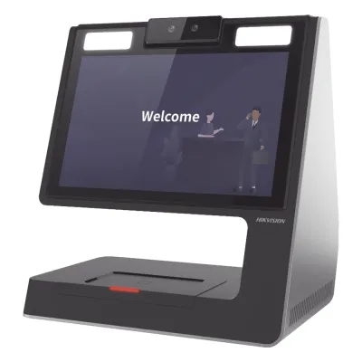 Terminal para Registro de Visitantes / Pantalla LCD de 10.1" / Android / WiFi / Lectura de Tarjetas de Proximidad MIFARE