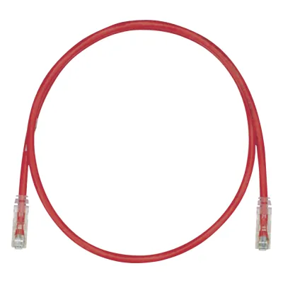 Cable de Parcheo TX6, UTP Cat6, 24 AWG, CM, Color Rojo, 4.57 Metros (15 Pies)