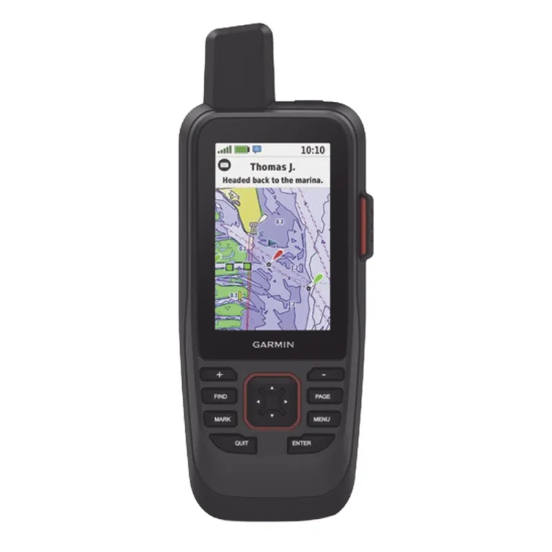 GPS Portátil GPSMAP® 86sci / Pantalla Transflectiva 3" / Resolución 240x400 píxeles / Batería Recargable hasta 35 Horas / Memoria 16 GB / Brújula de Tres Ejes / Compatible con Garmin Connect™ / IPX7 / MIL-