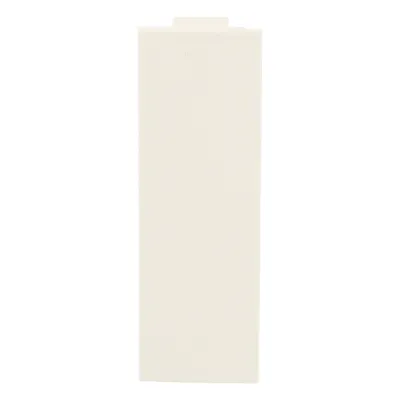 Unión recta de tapa, para uso con canaleta T70, Material PVC Rígido, Color Blanco
